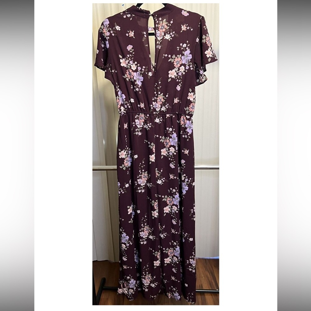Floral Maxi Dress Romper